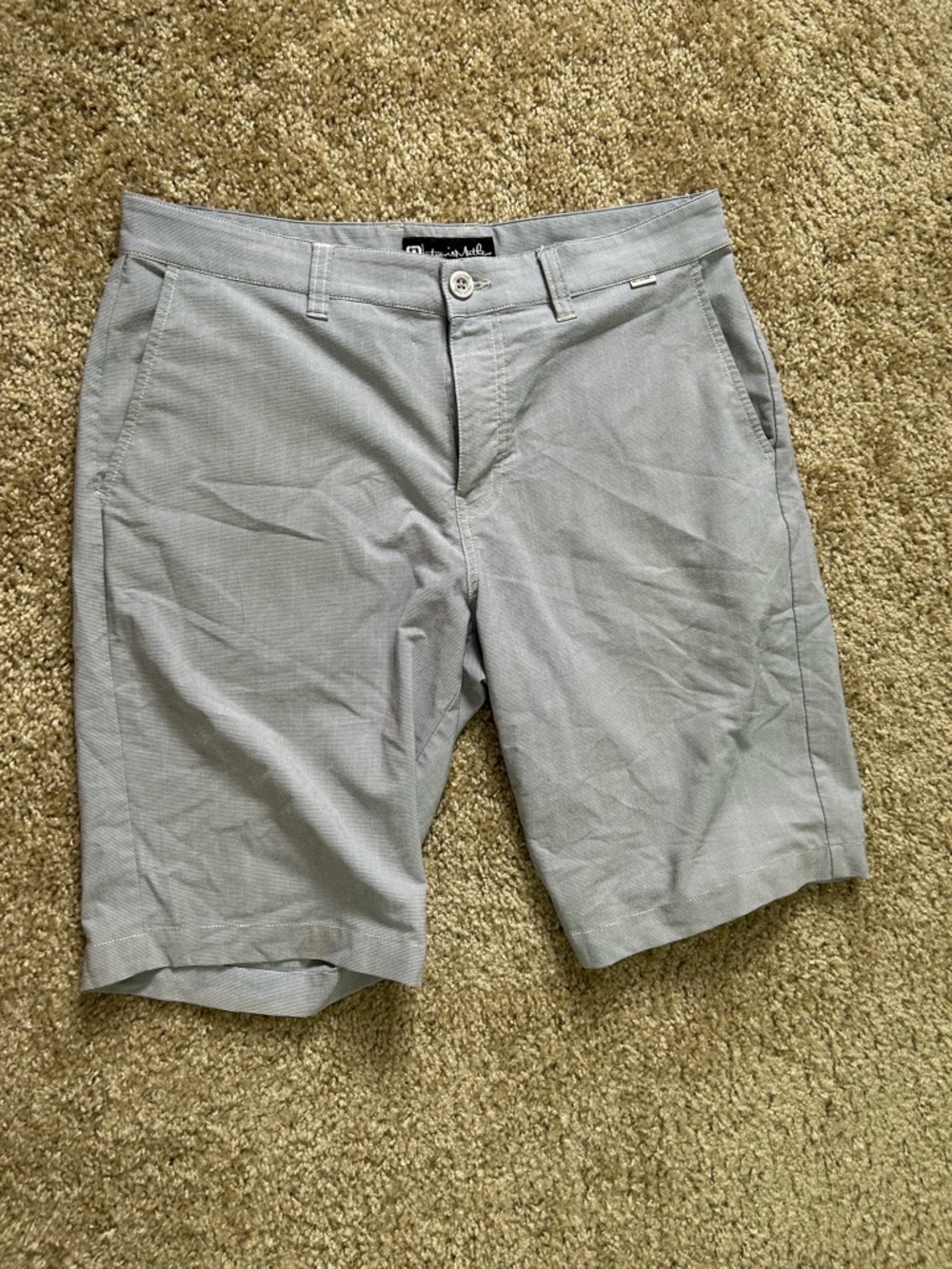 Travis Mathew Striped Golf Shorts